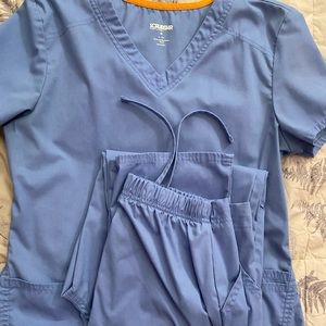 Ceil Blue scrub set